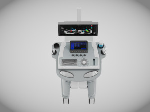 Sonographic Scanner Ultra-sonic 3D Model