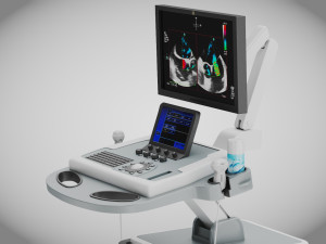 Sonographic Scanner Ultra-sonic 3D Model