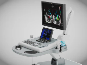 Sonographic Scanner Ultra-sonic 3D Model