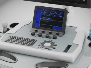 Sonographic Scanner Ultra-sonic 3D Model