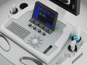 Sonographic Scanner Ultra-sonic 3D Model