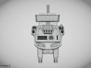 Sonographic Scanner Ultra-sonic 3D Model