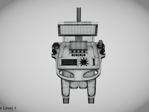 Sonographic Scanner Ultra-sonic 3D Model