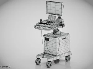 Sonographic Scanner Ultra-sonic 3D Model