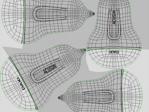 Sonographic Scanner Ultra-sonic 3D Model