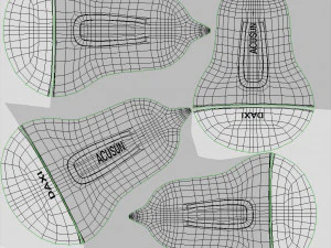Sonographic Scanner Ultra-sonic 3D Model