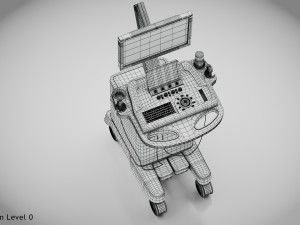 Sonographic Scanner Ultra-sonic 3D Model