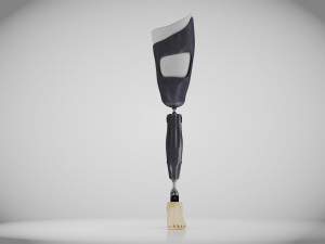 Above Knee Leg Prosthetics - Implant Modelo 3D