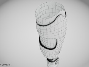 Above Knee Leg Prosthetics - Implant Modelo 3D