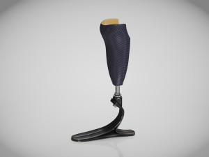 Below knee prosthetics- Implant 3D Model