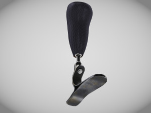 Below knee prosthetics- Implant 3D Model