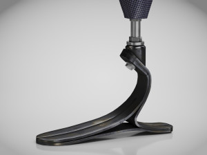 Below knee prosthetics- Implant 3D Model