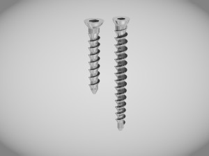 Bone Screw 2 size -Implant 3D Модель