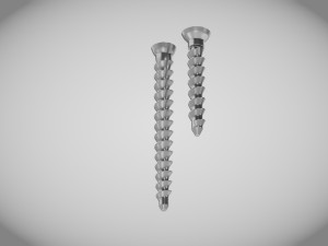 Bone Screw 2 size -Implant 3D Модель