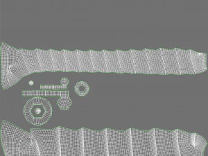 Parafuso &oacute;sseo tamanho 2 -Implante Modelo 3D