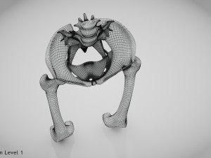 Replaced Hip Implant Modelo 3D