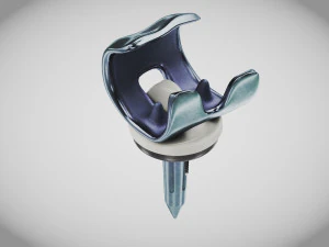 Knie implantaat 3D Model