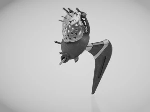 Beckenimplantat 3D Modell