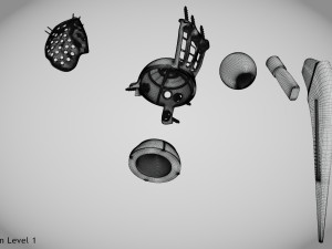 Pelvic Implant Modelo 3D