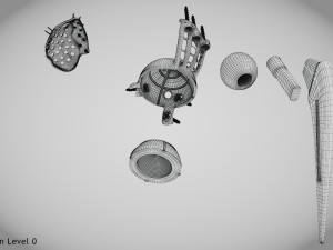 Pelvic Implant Modelo 3D