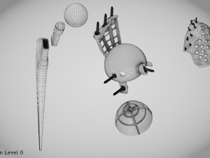 Pelvic Implant Modelo 3D