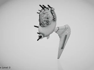 Beckenimplantat 3D Modell