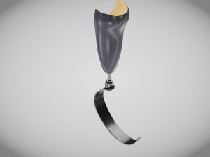 Below knee prosthetics 3 Modello 3D