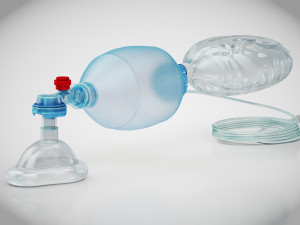 Ambu Bag Emergency Modello 3D