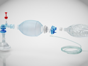 Ambu Bag Emergency Modelo 3D