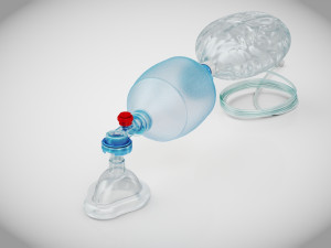 Ambu Bag Emergency Modelo 3D