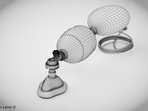 Ambu Bag Emergency Modelo 3D