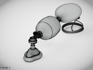 Ambu Bag Emergency Modelo 3D