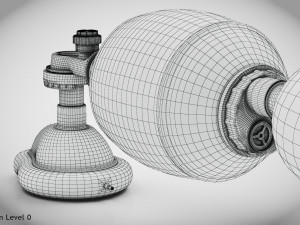 Ambu Bag Emergency Modelo 3D