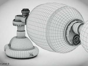 Ambu Bag Emergency 3D Model