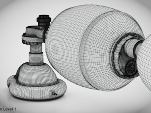 Ambu Bag Emergency Modelo 3D