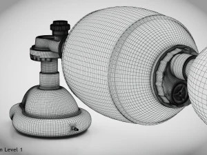 Ambu Bag Emergency 3D Model