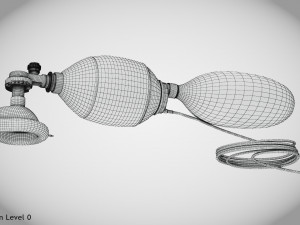 Ambu Bag Emergency Modelo 3D