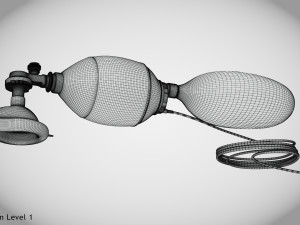 Ambu Bag Emergency Modelo 3D