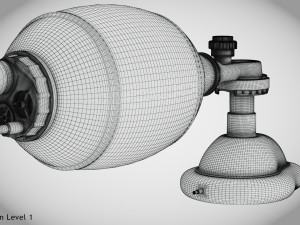 Ambu Bag Emergency Modelo 3D