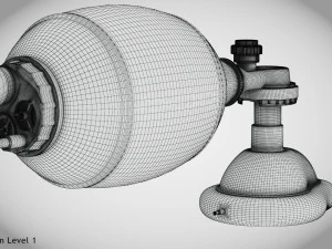 Ambu Bag Emergency 3D Model