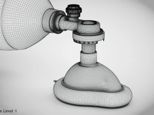 Ambu Bag Emergency 3D Model