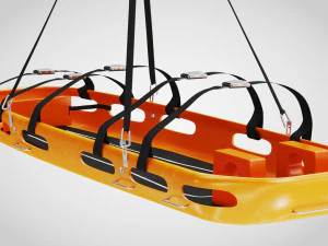 Helicopter Stretcher 3D Model