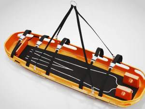 Helicopter Stretcher 3D Model