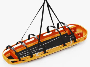Helicopter Stretcher 3D Model