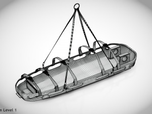 Helicopter Stretcher 3Dモデル