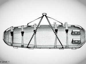 Helicopter Stretcher 3Dモデル