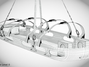 Helicopter Stretcher 3Dモデル