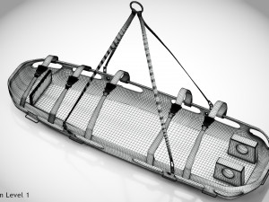 Helicopter Stretcher 3Dモデル