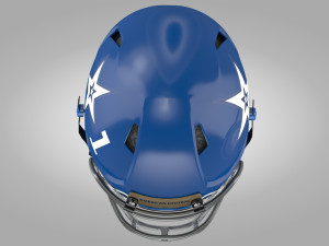 Football Helmet Type1 3D Model