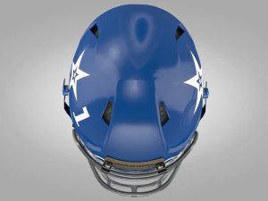 Football Helmet Type1 3D Model